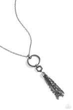 Load image into Gallery viewer, Tassel Tune Black Necklace