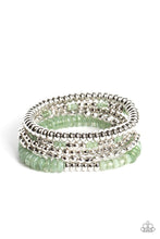Load image into Gallery viewer, Pristine Pixie Dust Green Bracelet