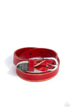 Load image into Gallery viewer, Coat of Arms Couture Red Urban Bracelet