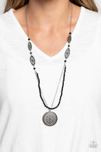 Load image into Gallery viewer, Garden of Grace Black Necklace
