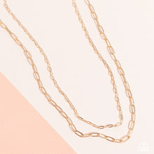Load image into Gallery viewer, Polished Paperclips Gold Choker