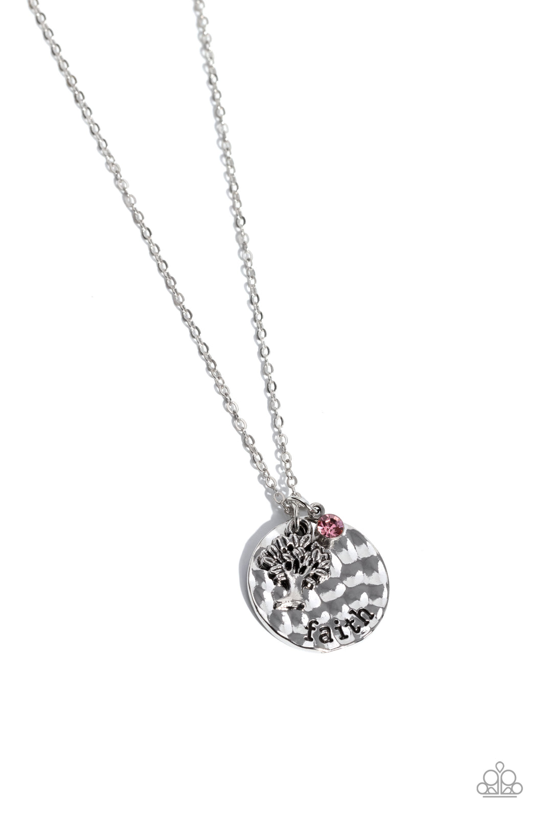 Flourishing Faith Pink Necklace