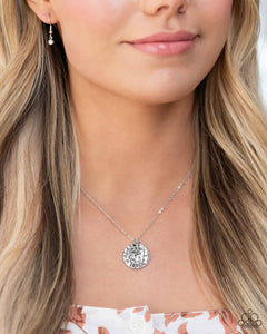 Flourishing Faith White Necklace