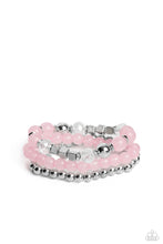 Load image into Gallery viewer, CUBE Your Enthusiasm Pink Bracelet