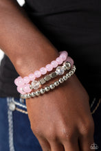 Load image into Gallery viewer, CUBE Your Enthusiasm Pink Bracelet