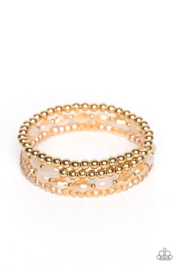 Celestial Chapter Gold Coil Bracelet