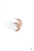 Load image into Gallery viewer, Bubbling Beauty Rose Gold Mini Hoops