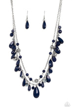 Load image into Gallery viewer, Flirty Flood Blue Necklace