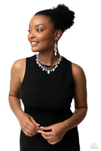 Load image into Gallery viewer, Cheeky Cascade White Earrings