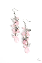 Load image into Gallery viewer, Cheeky Cascade Pink Earrings