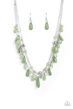 Load image into Gallery viewer, Flirty Flood Green Necklace