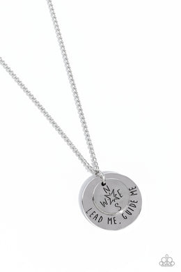 Gilded Guide Silver Necklace