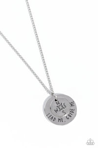 Gilded Guide Silver Necklace