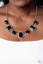 Load image into Gallery viewer, Royal Rumble Black Necklace