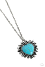 Load image into Gallery viewer, Southwestern Sentiment Blue Necklace