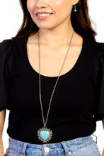 Load image into Gallery viewer, Southwestern Sentiment Blue Necklace