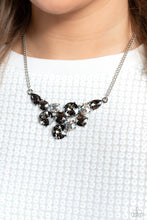 Load image into Gallery viewer, Round Royalty Silver Necklace