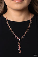 Load image into Gallery viewer, Chiseled Catwalk Copper Necklace