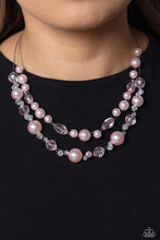 Load image into Gallery viewer, Parisian Pearls Pink Necklace
