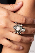 Load image into Gallery viewer, Trailblazing Tribute White Ring