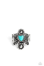 Load image into Gallery viewer, Trailblazing Tribute Blue Ring