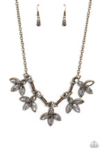 Load image into Gallery viewer, Dauntlessly Debonair Brass Necklace