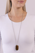 Load image into Gallery viewer, STYLE in the Stone Brown Necklace