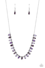 Load image into Gallery viewer, Fairy Light Fashion Purple Necklace