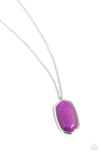Load image into Gallery viewer, STYLE in the Stone Purple Necklace