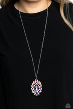 Load image into Gallery viewer, Over the TEARDROP Purple Necklace
