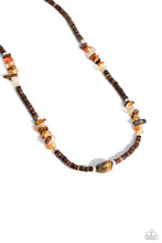 Load image into Gallery viewer, Stony Survivor Brown Urban Necklace