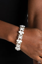 Load image into Gallery viewer, Teasing Torrent White Bracelet