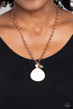Load image into Gallery viewer, I Put A SHELL On You Copper Necklace