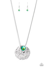 Load image into Gallery viewer, Lush Lattice Green Necklace