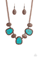 Load image into Gallery viewer, Badlands Border Copper Necklace