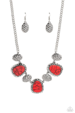Badlands Border Red Necklace