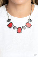 Load image into Gallery viewer, Badlands Border Red Necklace