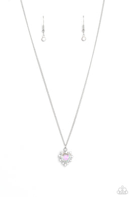 Be Still My Heart Green Necklace