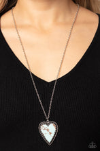 Load image into Gallery viewer, Stony Summer Blue Necklace