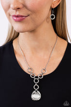 Load image into Gallery viewer, Get OVAL It White Necklace