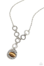 Load image into Gallery viewer, Get OVAL It Brown Necklace