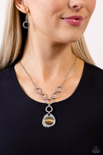 Load image into Gallery viewer, Get OVAL It Brown Necklace