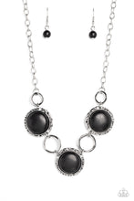 Load image into Gallery viewer, Saharan Scope Black Necklace