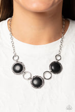 Load image into Gallery viewer, Saharan Scope Black Necklace