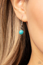 Load image into Gallery viewer, Saharan Scope Blue Necklace