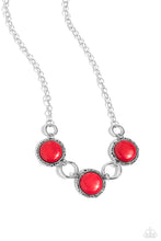 Load image into Gallery viewer, Saharan Scope Red Necklace