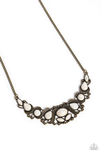 Load image into Gallery viewer, EYE Wish I May Brass Necklace