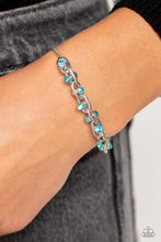 Load image into Gallery viewer, Intertwined Illusion Blue Bracelet