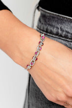 Load image into Gallery viewer, Intertwined Illusion Pink Bracelet