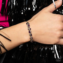 Load image into Gallery viewer, Intertwined Illusion Purple Bracelet